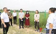 省財政廳稅政處副處長(cháng)梁蕊一行到民調研濕地治理修復工作